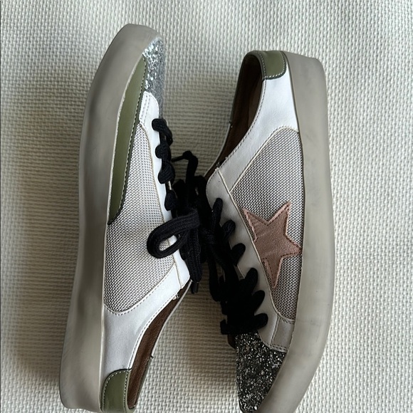 ShuShop Polly Glitter Slip on  Sneakers Fashion-Forward Design size 8.5 - Picture 4 of 12